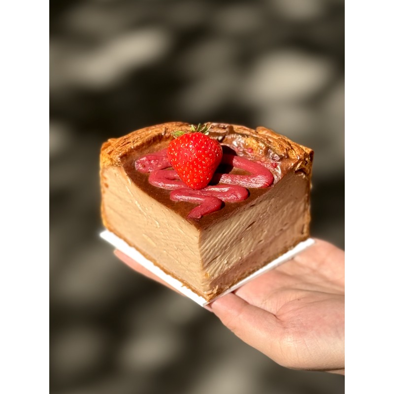 The flan Fraises